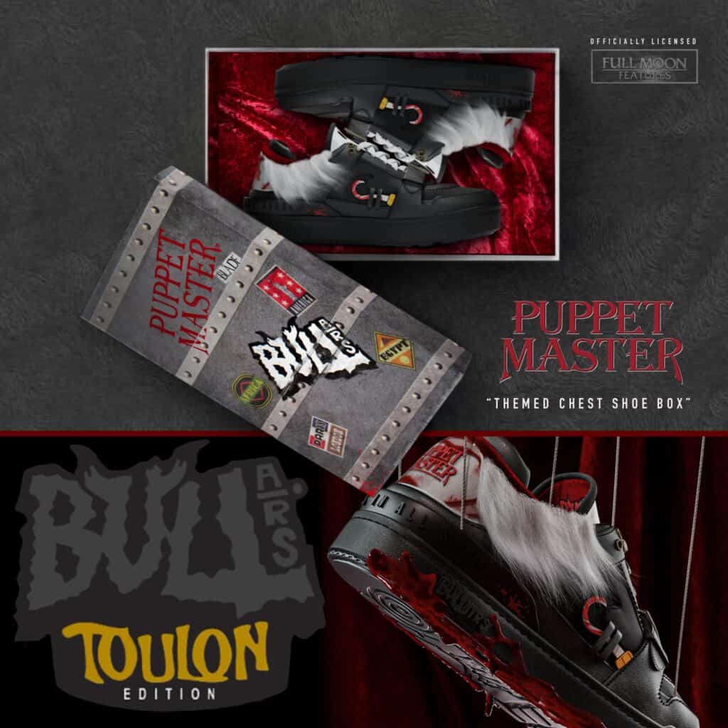 Bull Airs Toulon Edition Blade shoe Puppet Master