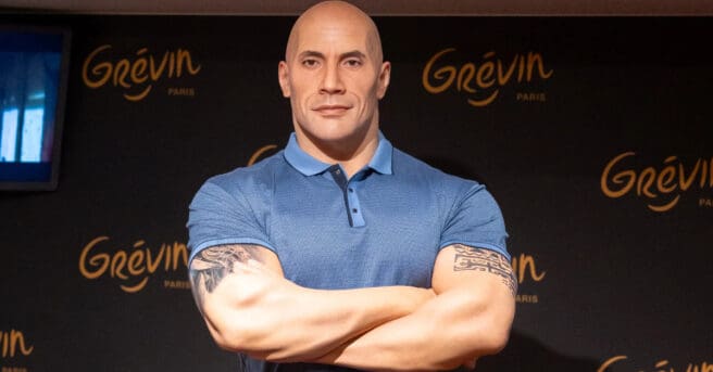 Dwayne Johnson wax
