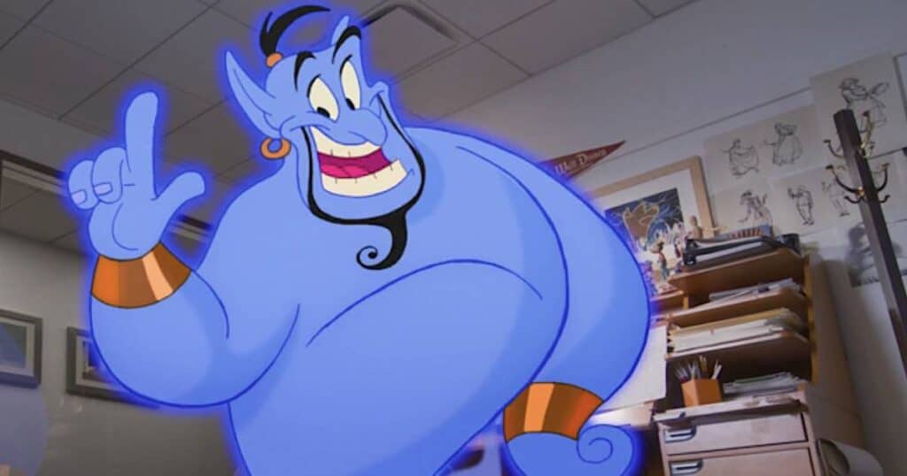 How Genie -- and Robin Williams -- return for new Disney short