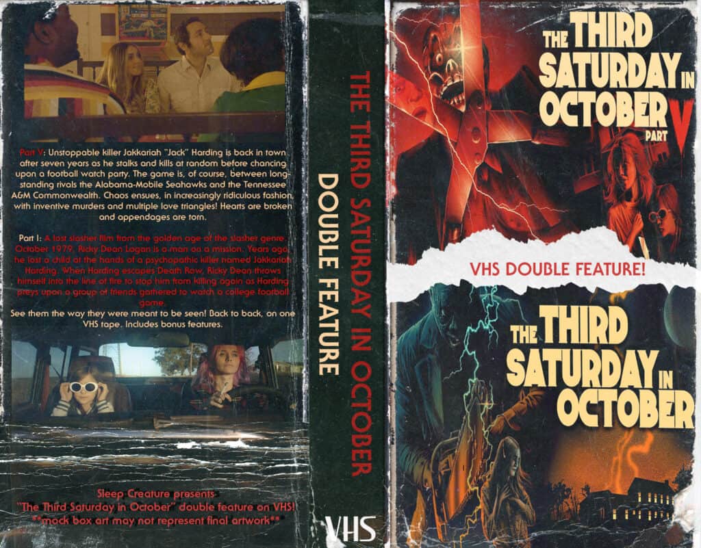 The Third Saturday in October slasher double feature is coming to VHS, original scores will be released soon