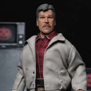 NECA's figure based on Tom Atkins' character Dr. Challis from Halloween III: Season of the Witch is now available for online purchase