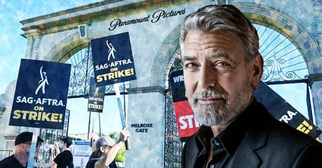 george clooney, sag-aftra, strike