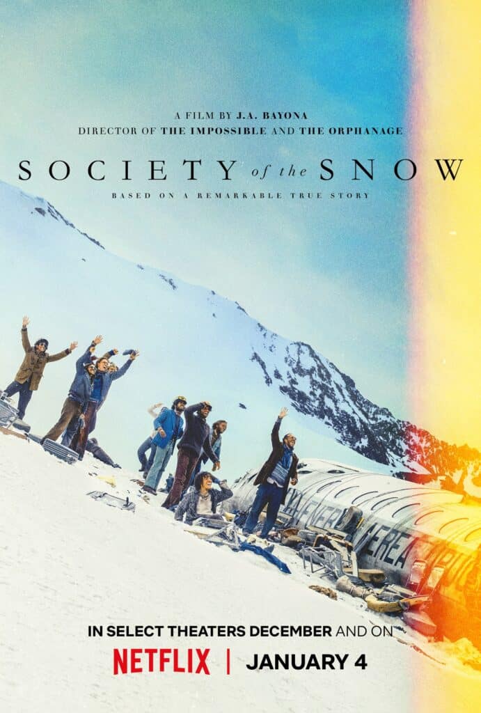 Society of the Snow trailer: J.A. Bayona survival thriller will be streaming on Netflix in January