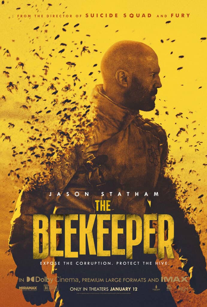 The Beekeeper, trailer, red band, Jason Statham, David Ayer