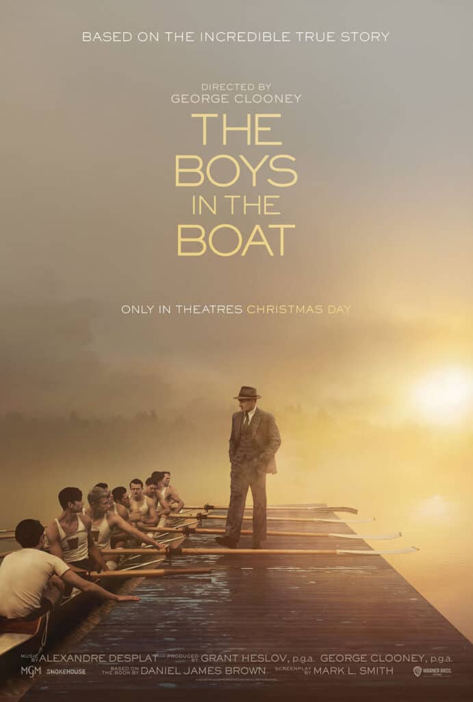 The Boys in the Boat, trailer, poster, George Clooney