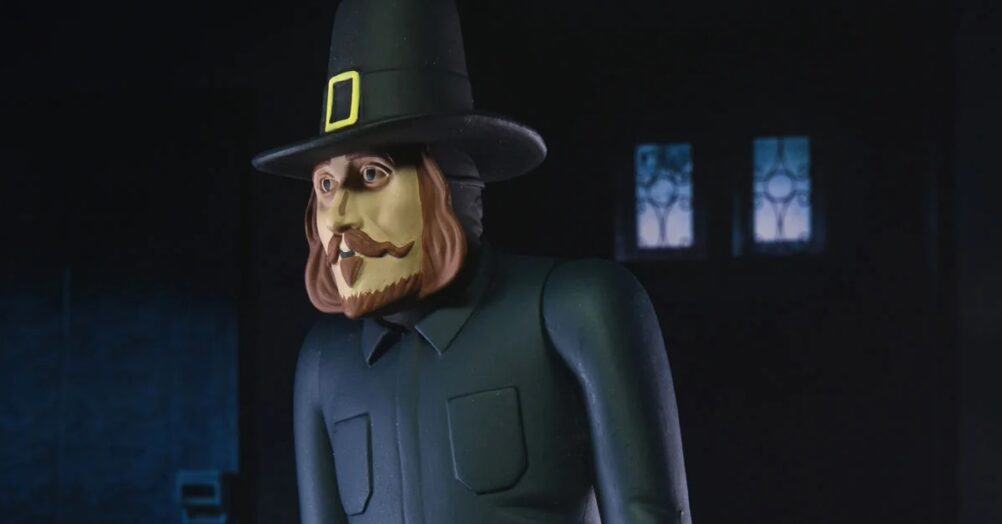 NECA is accepting pre-orders for three different action figures based on the slasher John Carver from Eli Roth's Thanksgiving