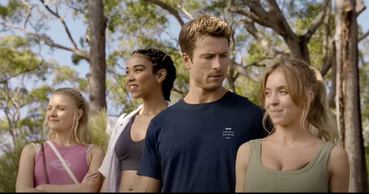 anyone but you, syndey sweeney, glen powell