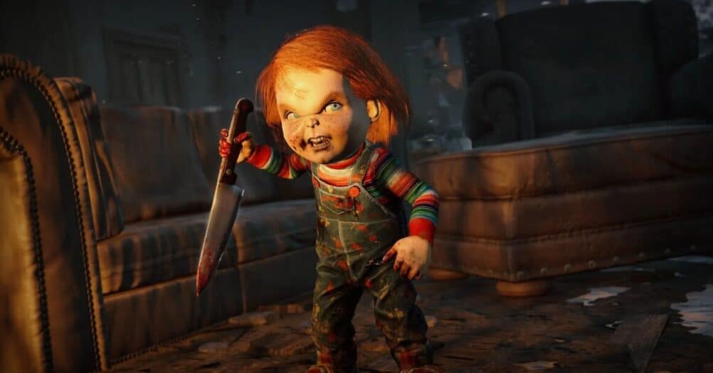 Chucky and his bride Tiffany are being added into the online multiplayer horror video game Dead by Daylight