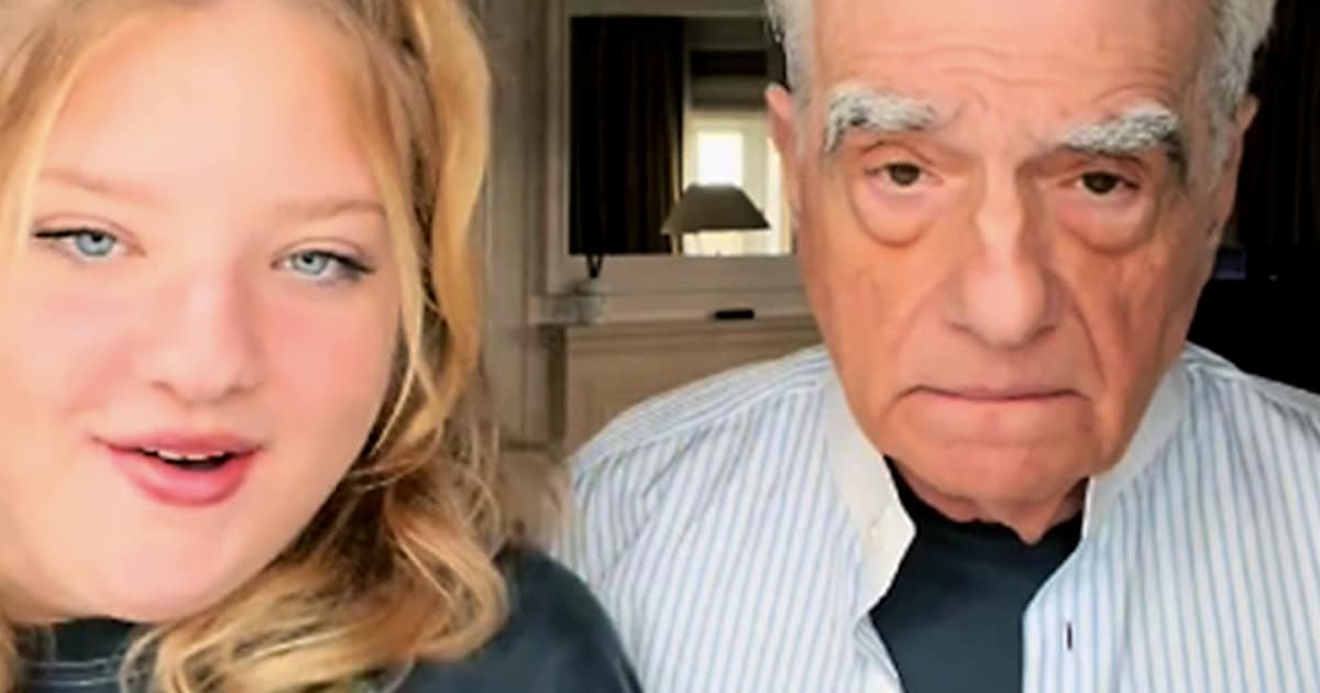 scorsese daughter tic Tok