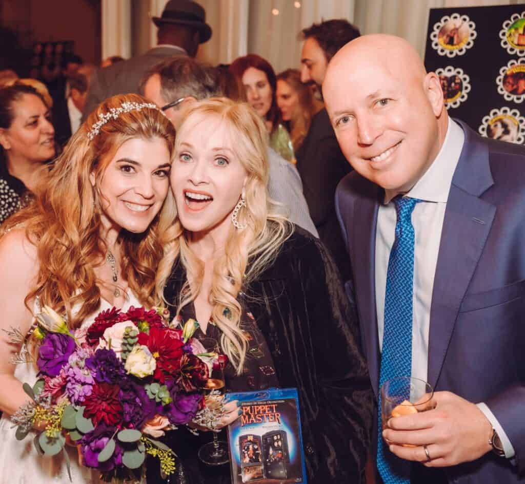 Charles Band Robin Sydney Wedding Barbara Crampton