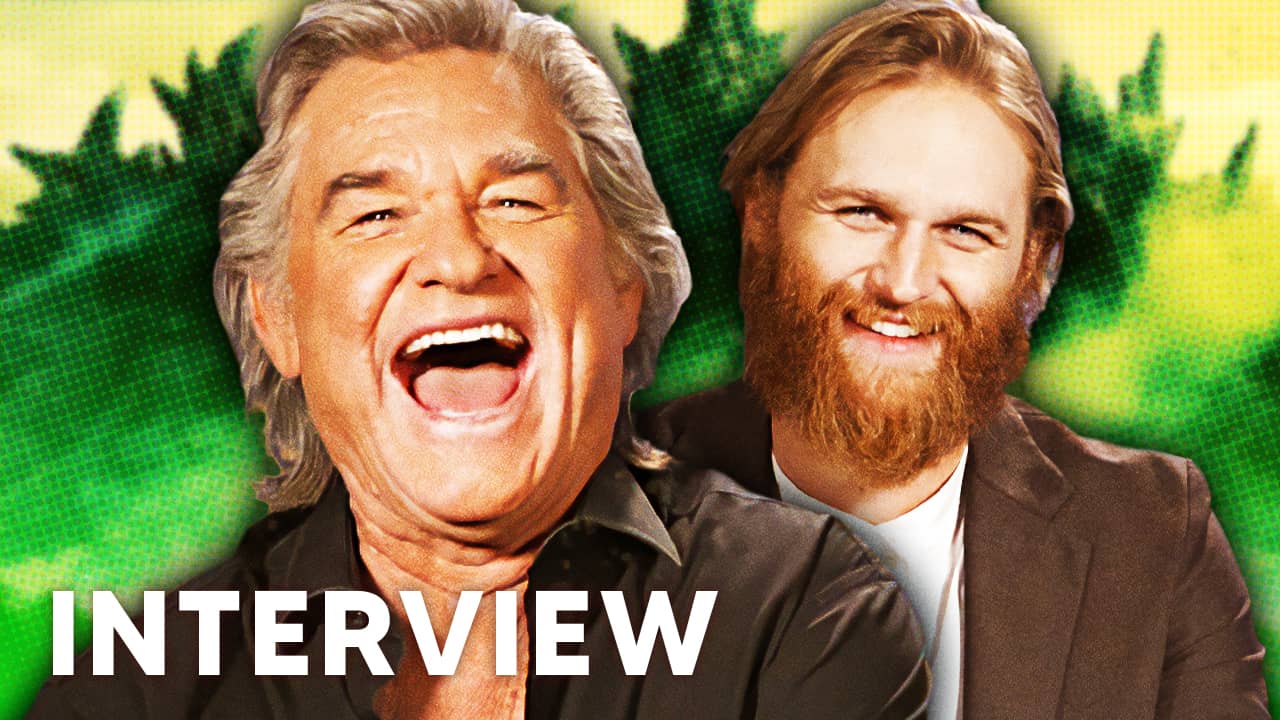 Interviews: Kurt Russell & Wyatt Russell on their fantastic hair, Monarch: Legacy of Monsters and more