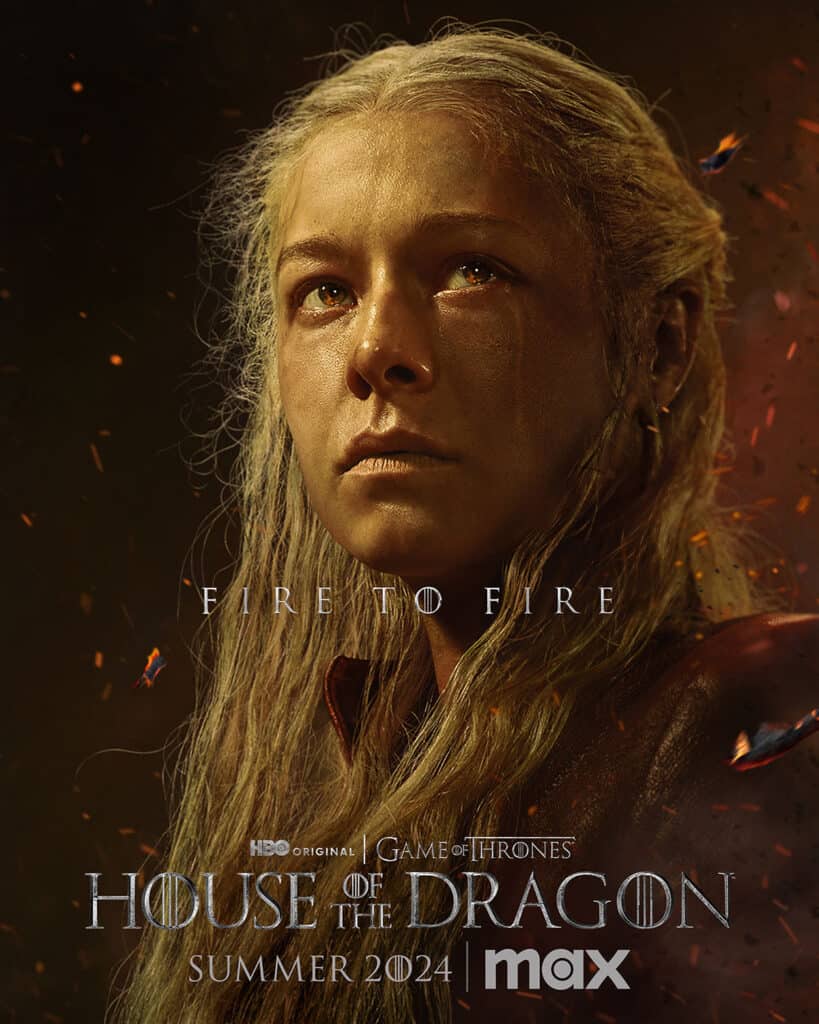 House of the Dragon, Season 2, poster, Rhaenyra Targaryen, Max
