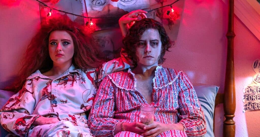 New image from the Zelda Williams / Diablo Cody horror comedy Lisa Frankenstein, starring Kathryn Newton and Cole Sprouse, has been unveiled