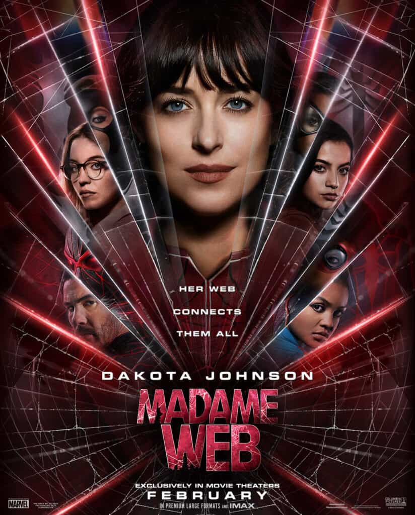 Madame Web: Sony releases first posters for their divisive Spider-verse movie