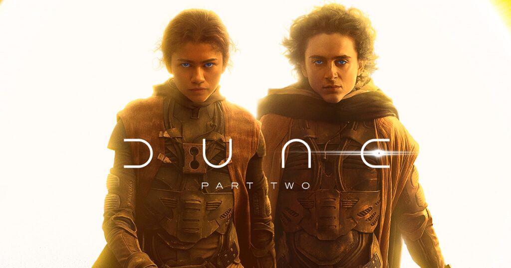 The main theatrical poster for Dune: Part Two, the second half of Denis Villeneuve's Frank Herbert adaptation, has been unveiled
