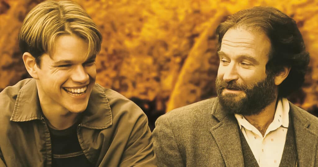 Robin Williams begged to improv on Good Will Hunting