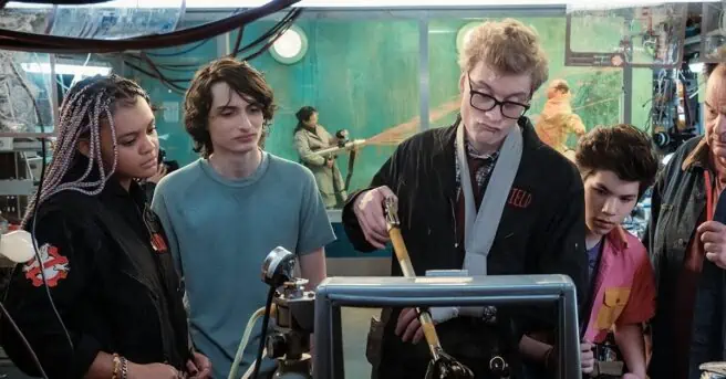 British comedian James Acaster plays inventor Lars Pinfield in Ghostbusters: Frozen Empire, which is set to reach theatres soon