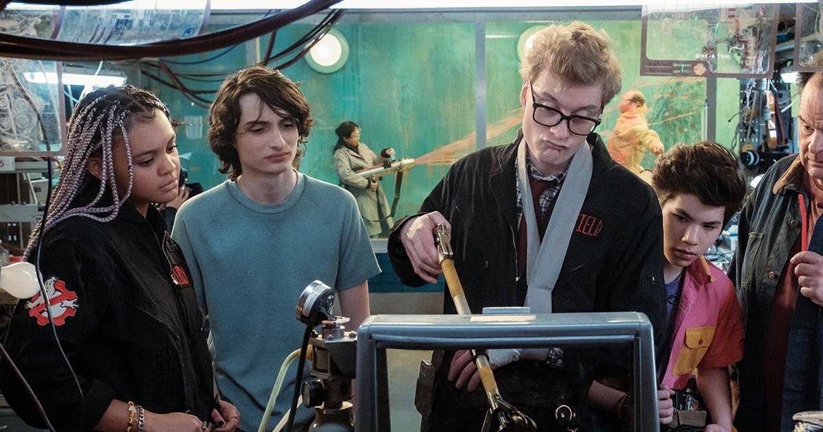 British comedian James Acaster plays inventor Lars Pinfield in Ghostbusters: Frozen Empire, which is set to reach theatres soon