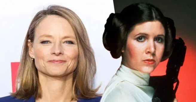 jodie foster, princess leia