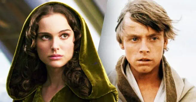 Mark Hamill, Natalie Portman, Star Wars, Luke Skywalker, Padme Amidala