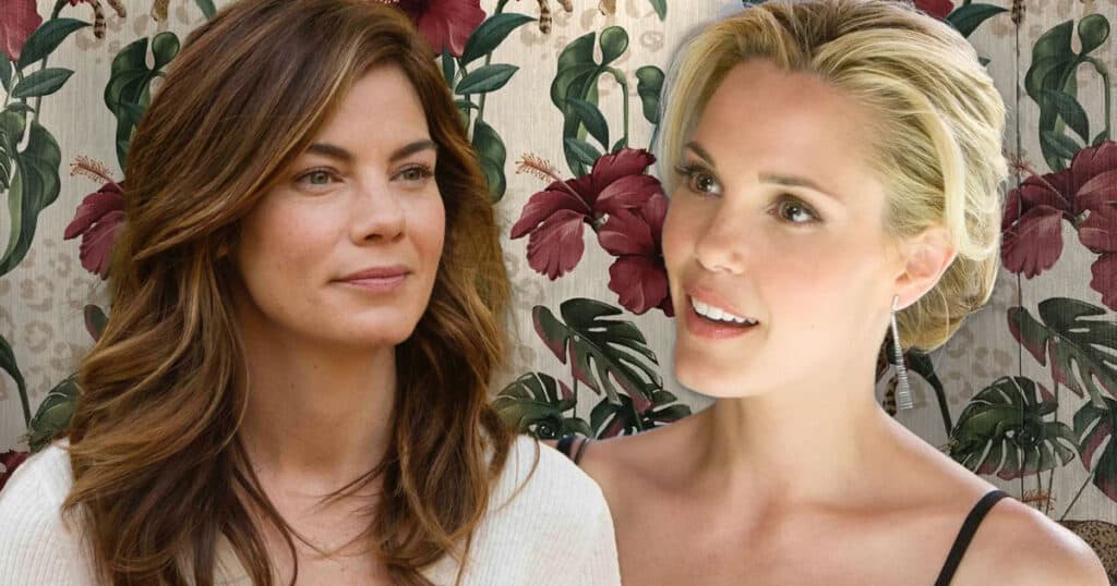 The White Lotus, cast, Leslie Bibb, Michelle Monaghan