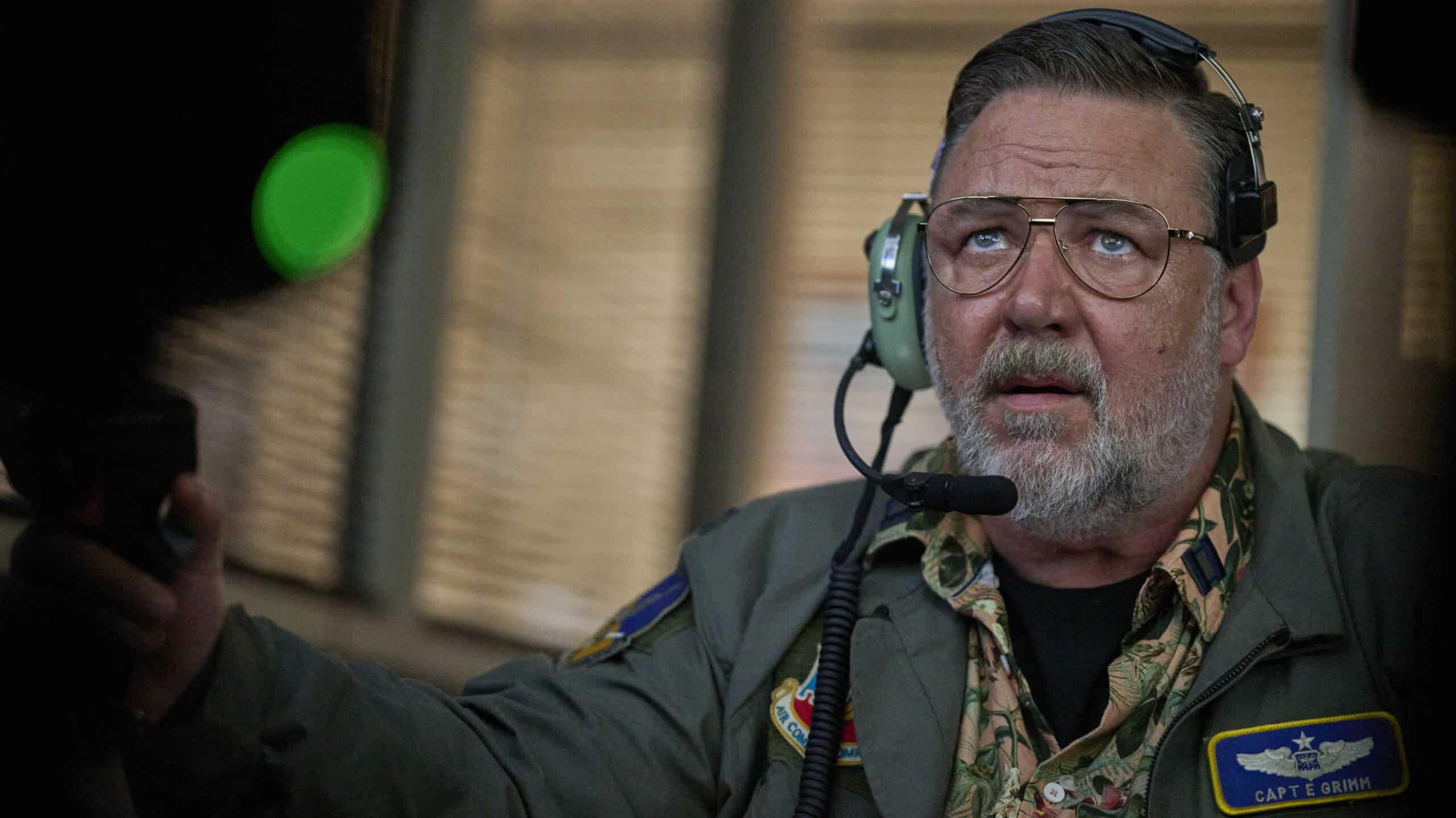 Russell Crowe in Land of Bad (2024).