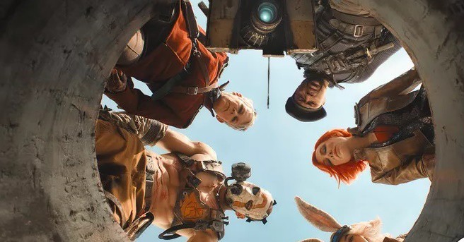 Images from the Eli Roth-directed video game adaptation Borderlands (with reshoots directed by Tim Miller) have made their way online