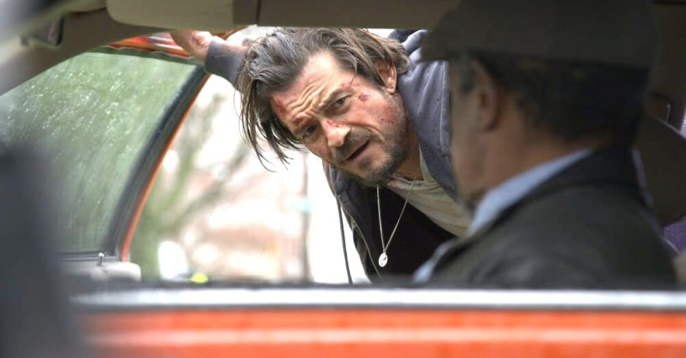 We have an EXCLUSIVE clip from the Orlando Bloom action thriller Red Right Hand, which is now in theatres and on VOD