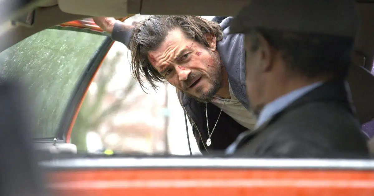 We have an EXCLUSIVE clip from the Orlando Bloom action thriller Red Right Hand, which is now in theatres and on VOD