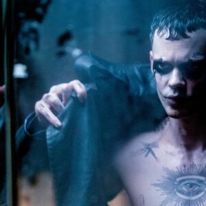 The Crow remake first look images show Bill Skarsgard as Eric Draven and FKA twigs as the love of his life, Shelly