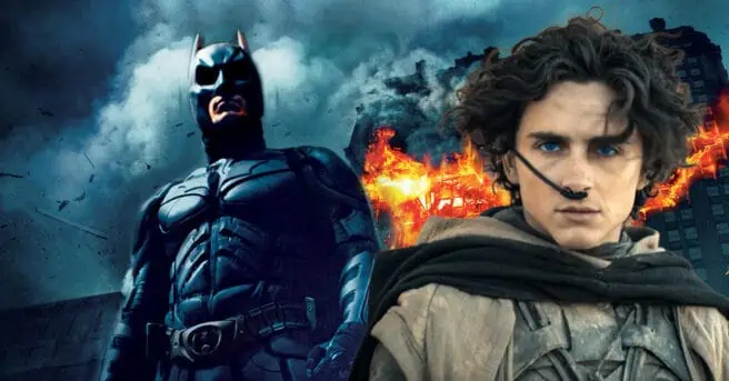 timothee chalamet the dark knight