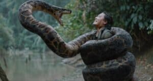 Check out the trailer for the Chinese Anaconda remake, which pits a group of circus performers against a giant snake