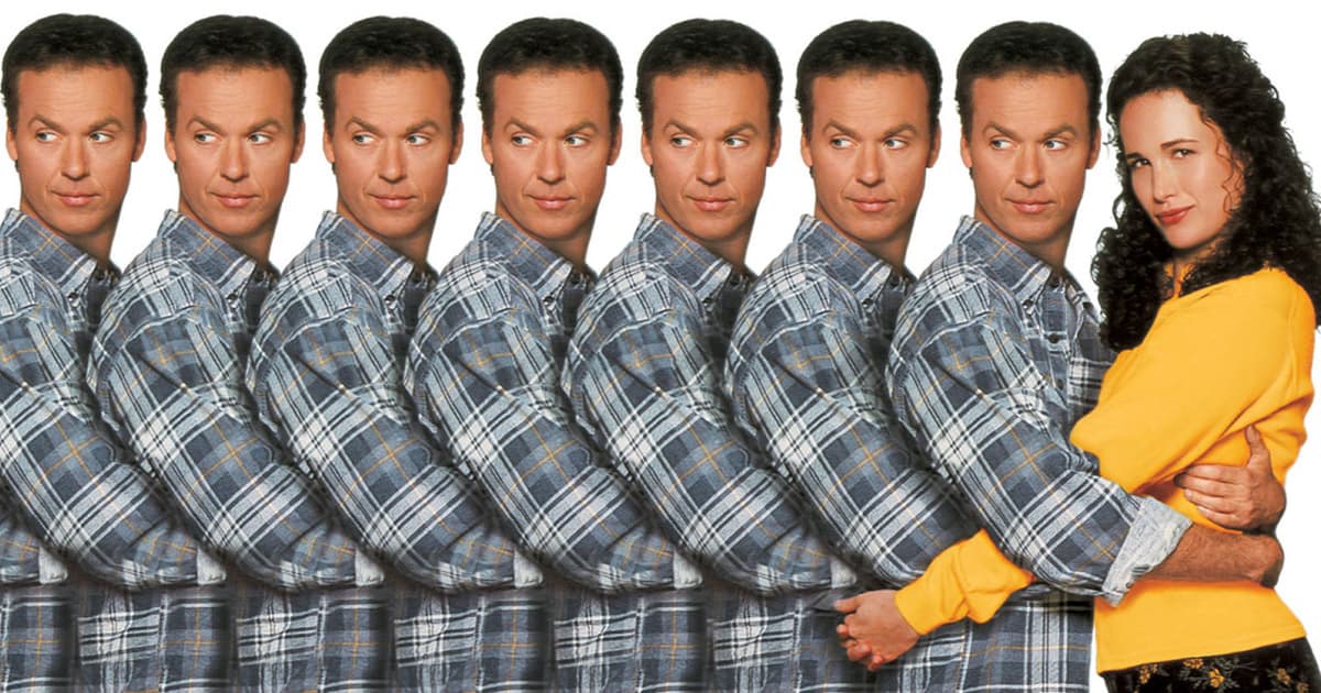 Multiplicity: Michael Keaton remembers Harold Ramis, a strange Ben Stiller encounter and making Andie McDowell laugh hysterically