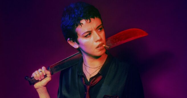 Jenna Kanell of the Terrifier films stars in the meta horror film Faceless After Dark, playing an actress who starred in a killer clown movie