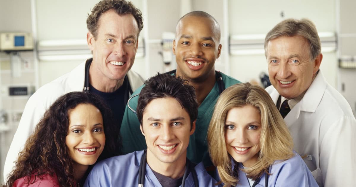 Mini Scrubs pizza party resurrects hope for full-blown reunion