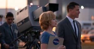 Trailer: the comedy drama Fly Me to the Moon sees Scarlett Johansson and Channing Tatum preparing for the first moon landing