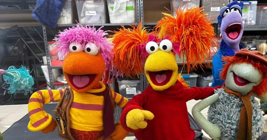 fraggle rock puppets