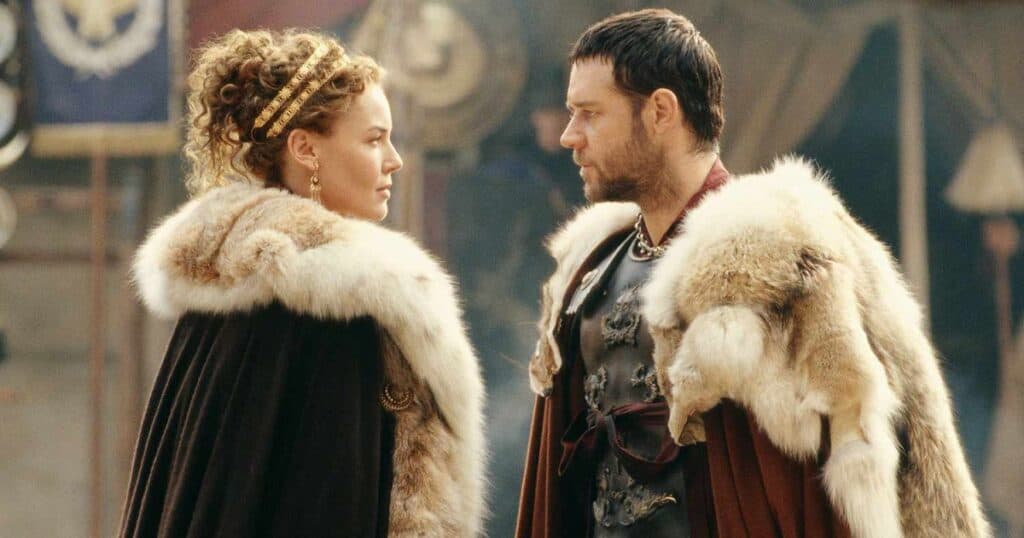 gladiator connie nielsen russell crowe