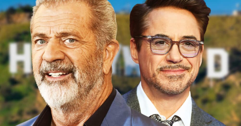 Mel Gibson, Robert Downey Jr.