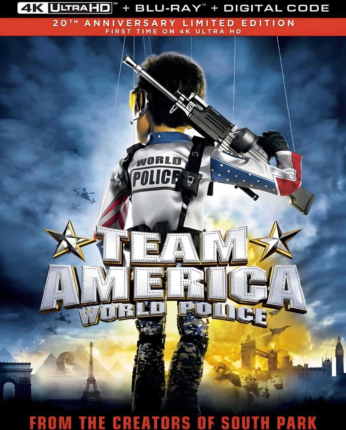 team america 4k cover