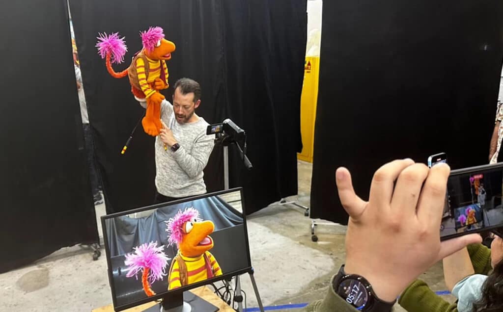 the fraggles puppeteers