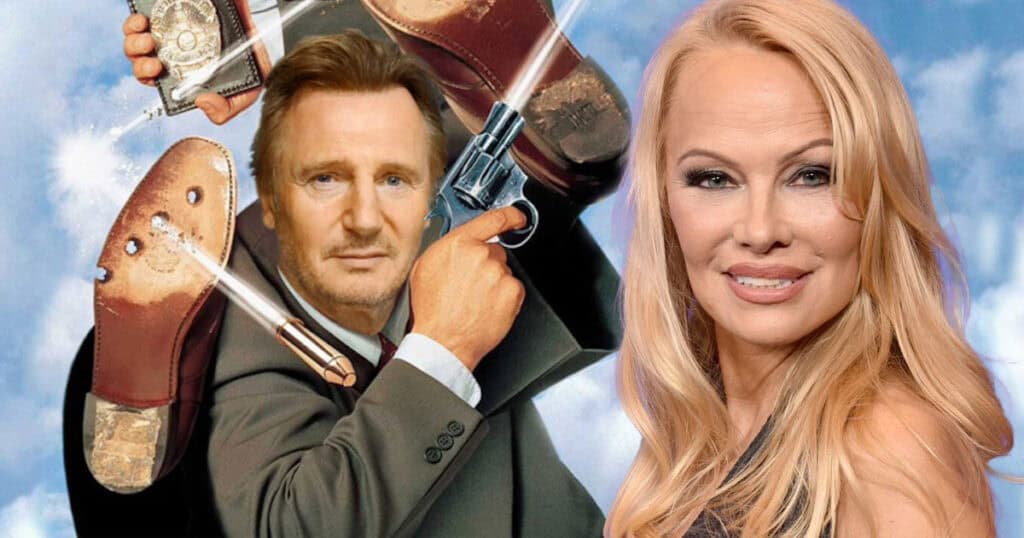 Pamela Anderson to star opposite Liam Neeson in Akiva Schaffer's The Naked  Gun reboot