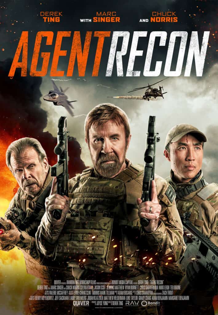 Agent Recon, Chuck Norris, Derek Ting, Marc Singer, trailer