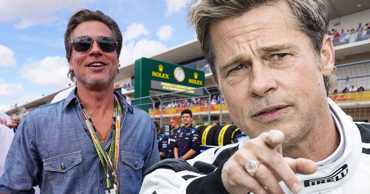 Brad Pitt trained for months for Formula One movie