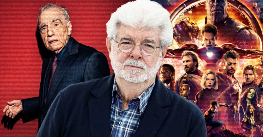george lucas, marvel, martin scorsese