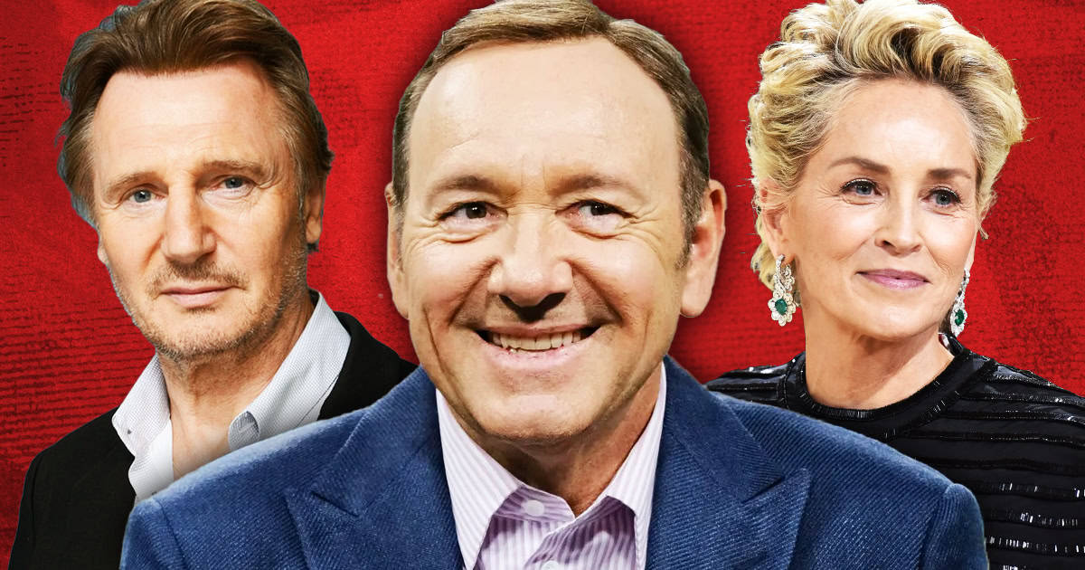 Liam Neeson, Sharon Stone defend Kevin Spacey: “Our industry needs him and misses him greatly”