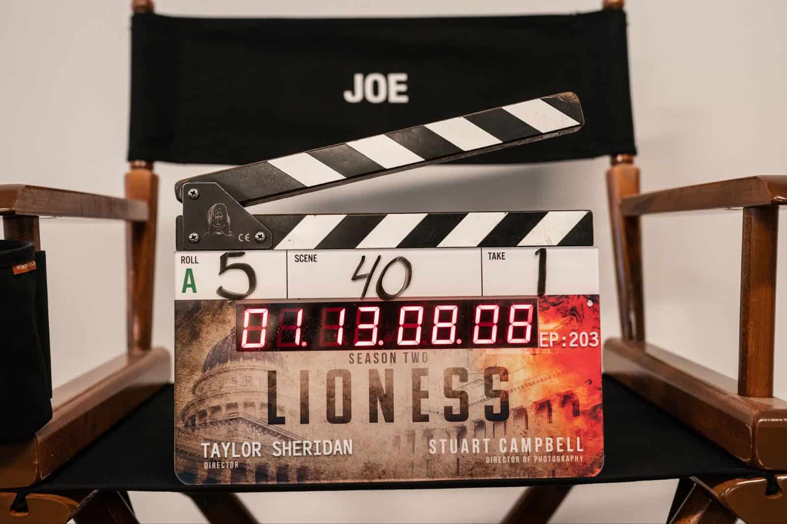 Lioness, season 2 production slate