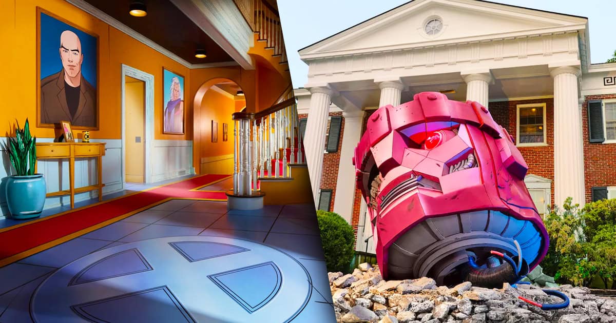 X-Men 97, X-Men mansion, Airbnb