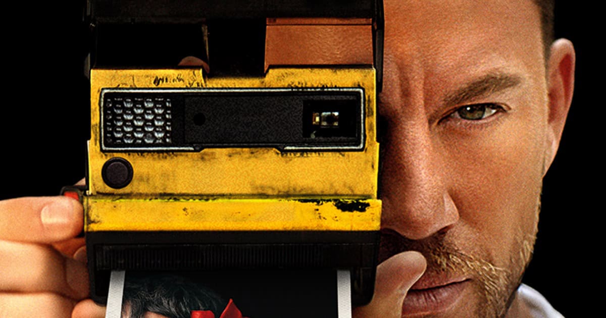 Blink Twice poster puts a Polaroid camera in the hands of a creepy Channing Tatum