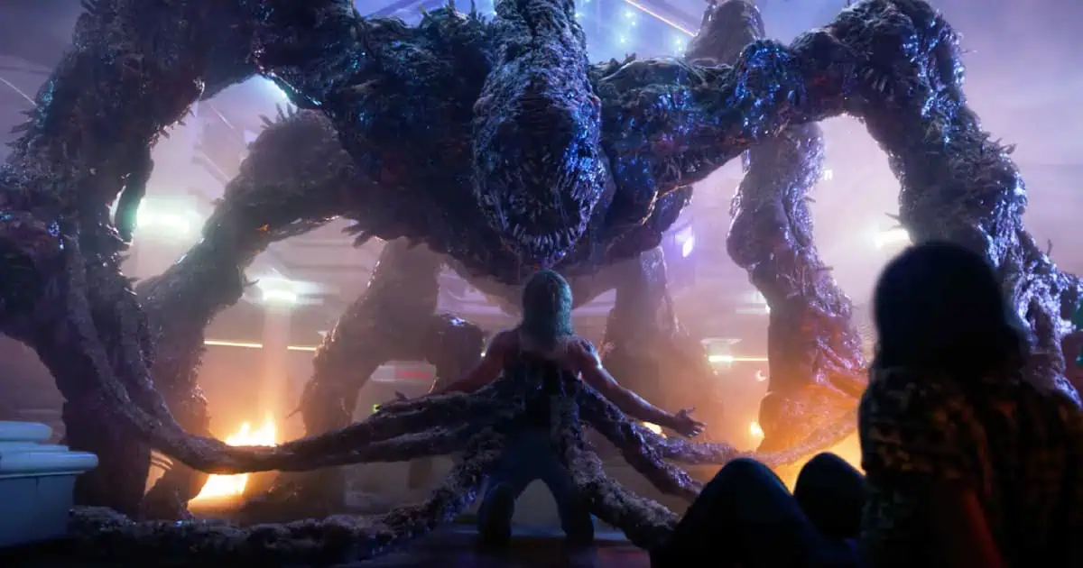 A new, bigger version of the Mind Flayer has been created for the Broadway run of the stage play Stranger Things: The First Shadow